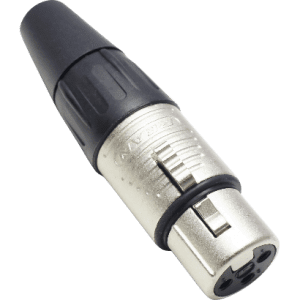 Conector REAN XLR(f) 3 Polos (REAN RC3F) (1 pç).