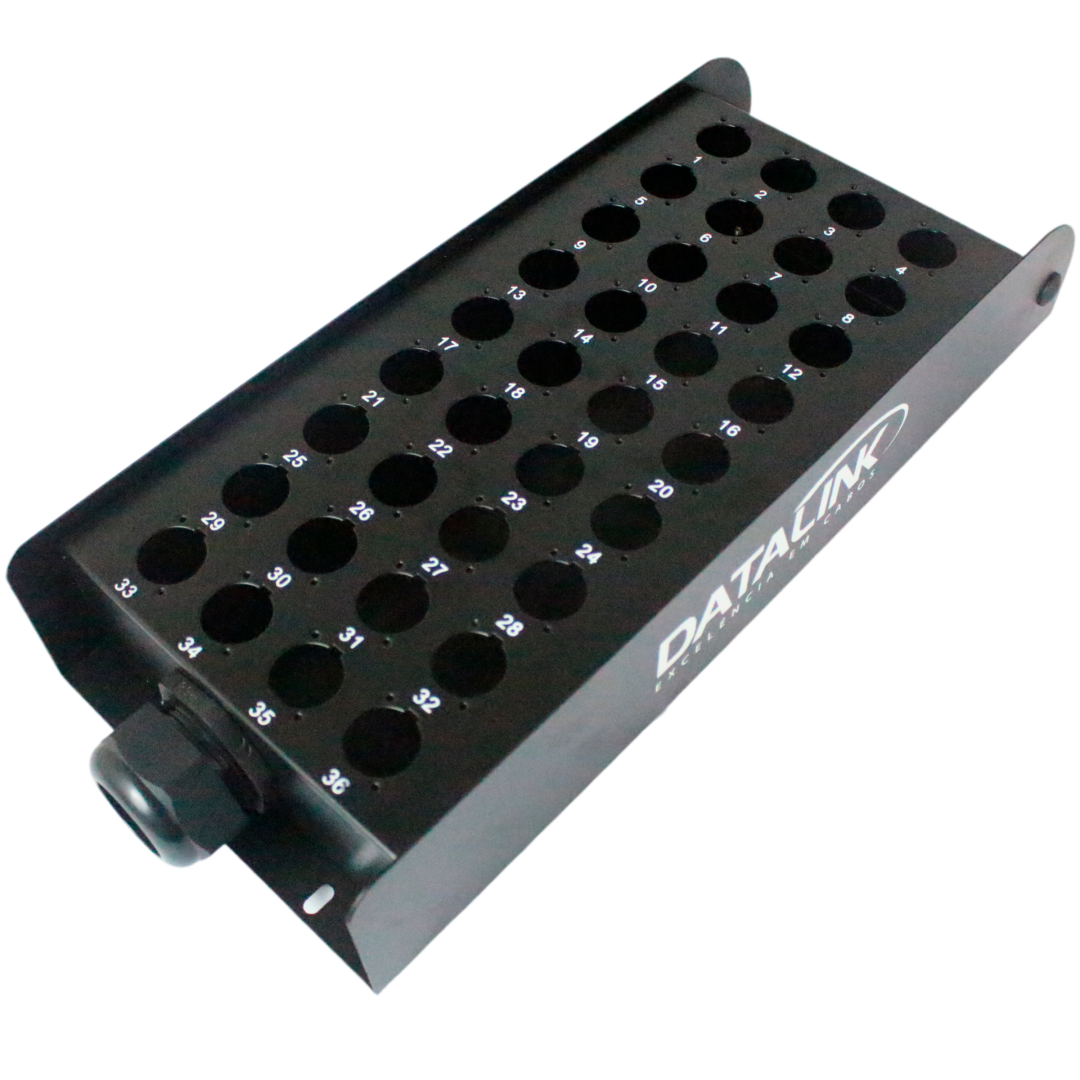 Caixa p/ MultSound Retangular 48 posições.