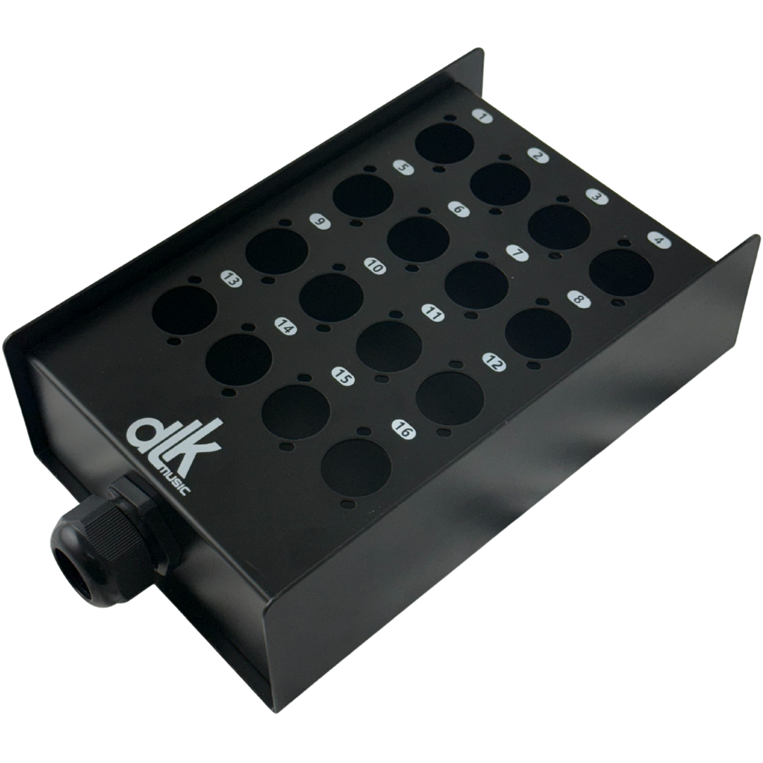 Caixa p/ MultSound Retangular 16 posições.