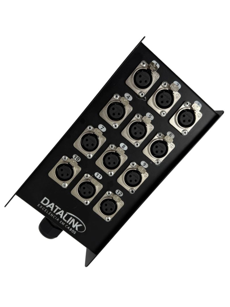 Caixa p/ MultSound Retangular 20 posições.