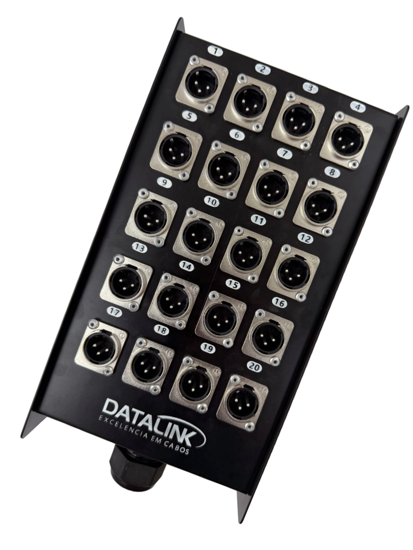 Caixa p/ MultSound Retangular 48 posições.