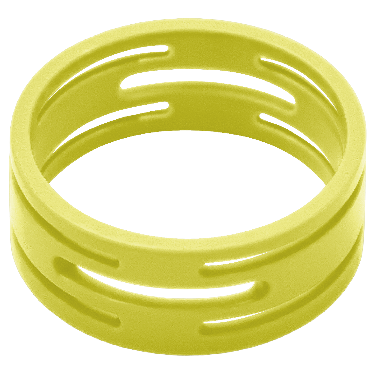 Anel ID Amarelo para conector XLR (Embalagem com 50 pç).