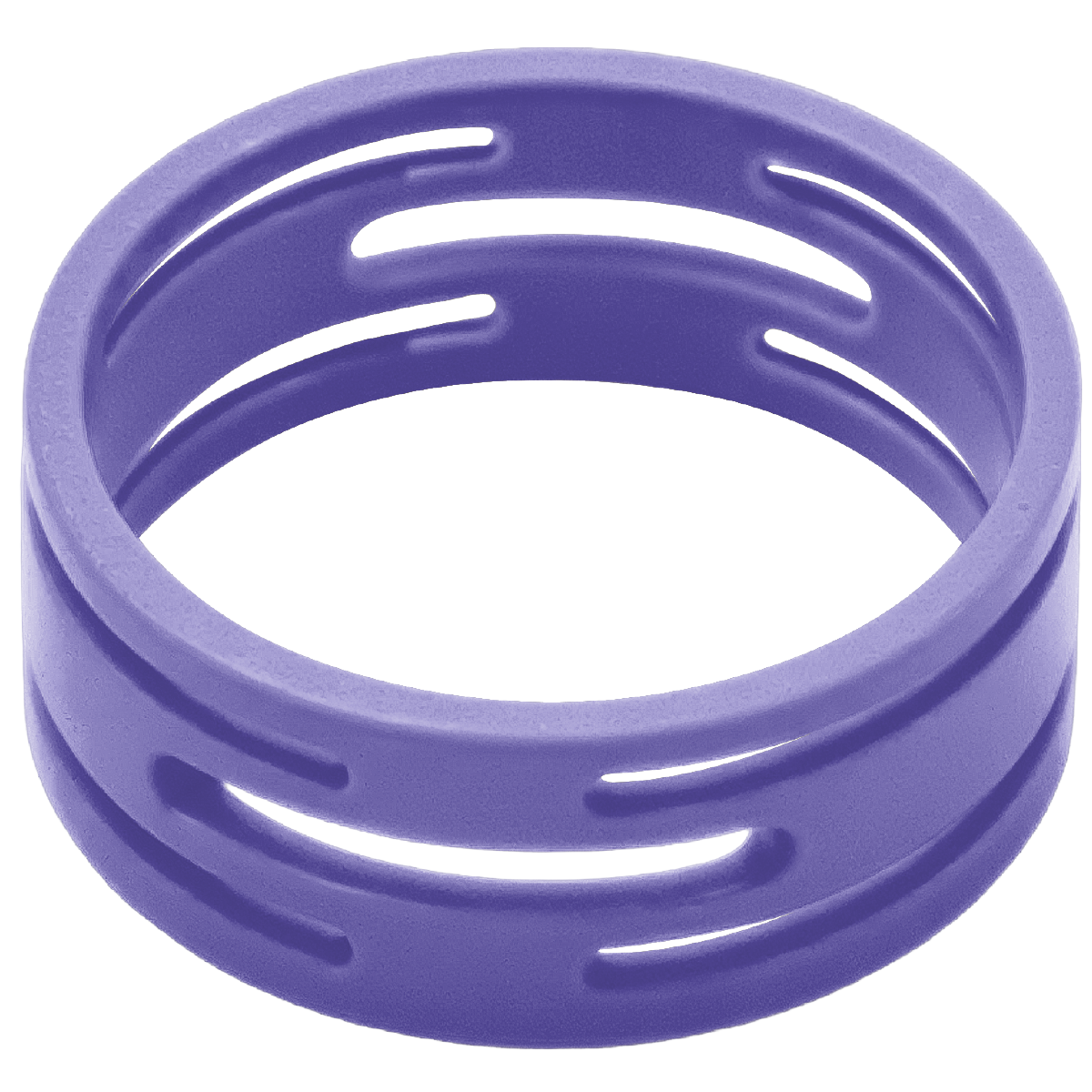 Anel ID Roxo para conector XLR (Embalagem com 50 pç).