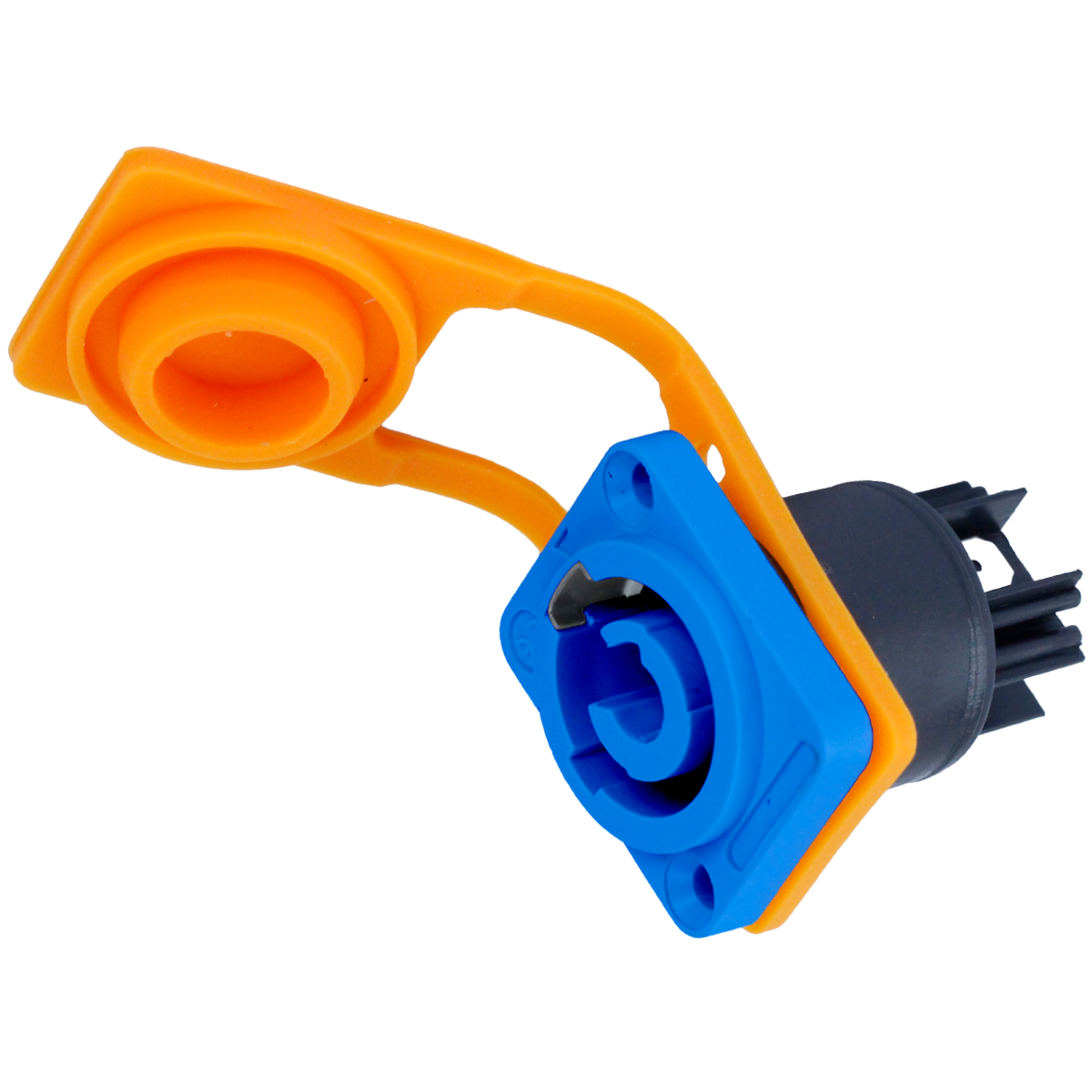 Conector PowerCon Painel Azul (IN).